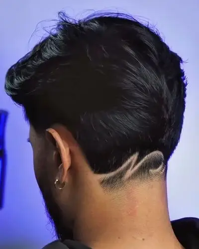 Modern men's haircut done at a barber studio in Springvale