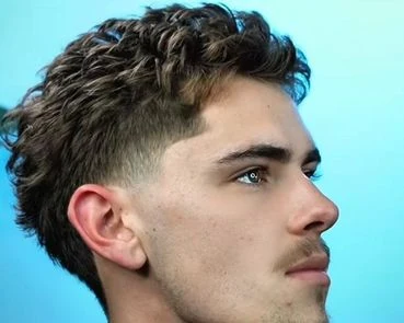 Modern men's cut with sharp lines — consistent result every visit