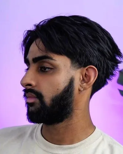 Taper fade with a clean finish done at the Springvale studio